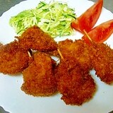 子どもが食べやすいチキン串カツ